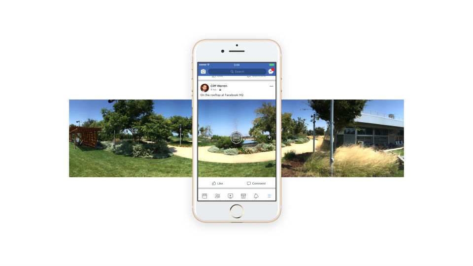 Facebook l ter dig nu ta 360 bilder direkt i appen Facebook l ter dig nu ta 360 bilder direkt i appen