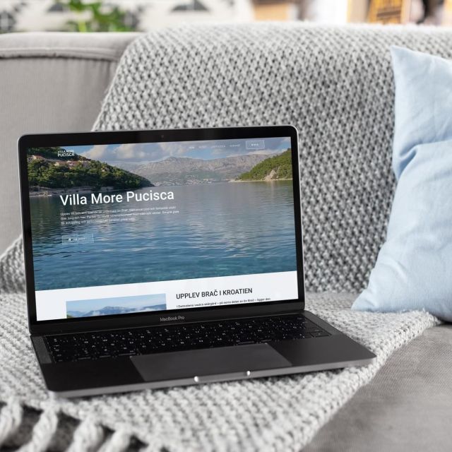 Vårt senaste webbprojekt på Streamrocket. Nu kan besökare på villamorepucisca.se låta sig inspireras och boka sitt boende inför sin nästa semester I Kroatien. #webbprojekt #digitalbyrå #kundcase